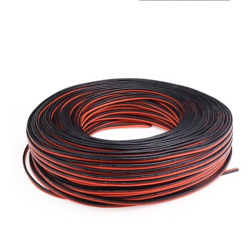 Red And Black Double Parallel Wires Extra Soft Silicone 14 16 18 20 22 24AWG - Picture 2 of 7