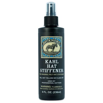 Kahl Hat Stiffener - Great for Fabric & Felt Hat Brims - Will Not Affect Tone...