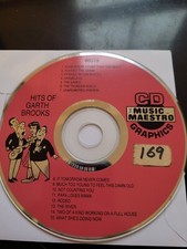 MUSIC MAESTRO 6019 GARTH BROOKS  KARAOKE CDG RARE