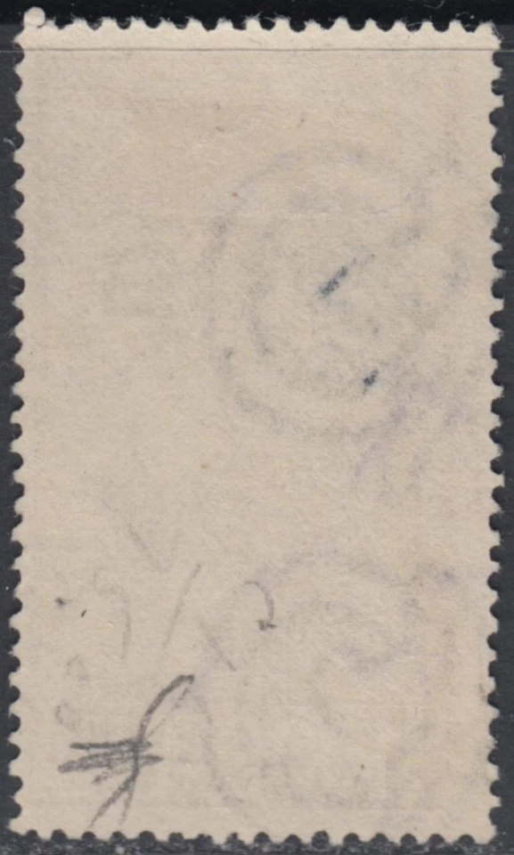 Italy Trieste A (AMG-FTT) - Definitive Air Mail cv 600$ Sassone n.A16  used - Image 2 of 2