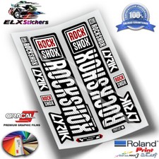 PEGATINAS HORQUILLA ROCKSHOX LYRIC 2018 WP70 MTB FORK ADESIVI AUFKLEBER STICKERS