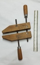 Vintage JORGENSEN 8" Wood Clamp #0, Made in Chicago