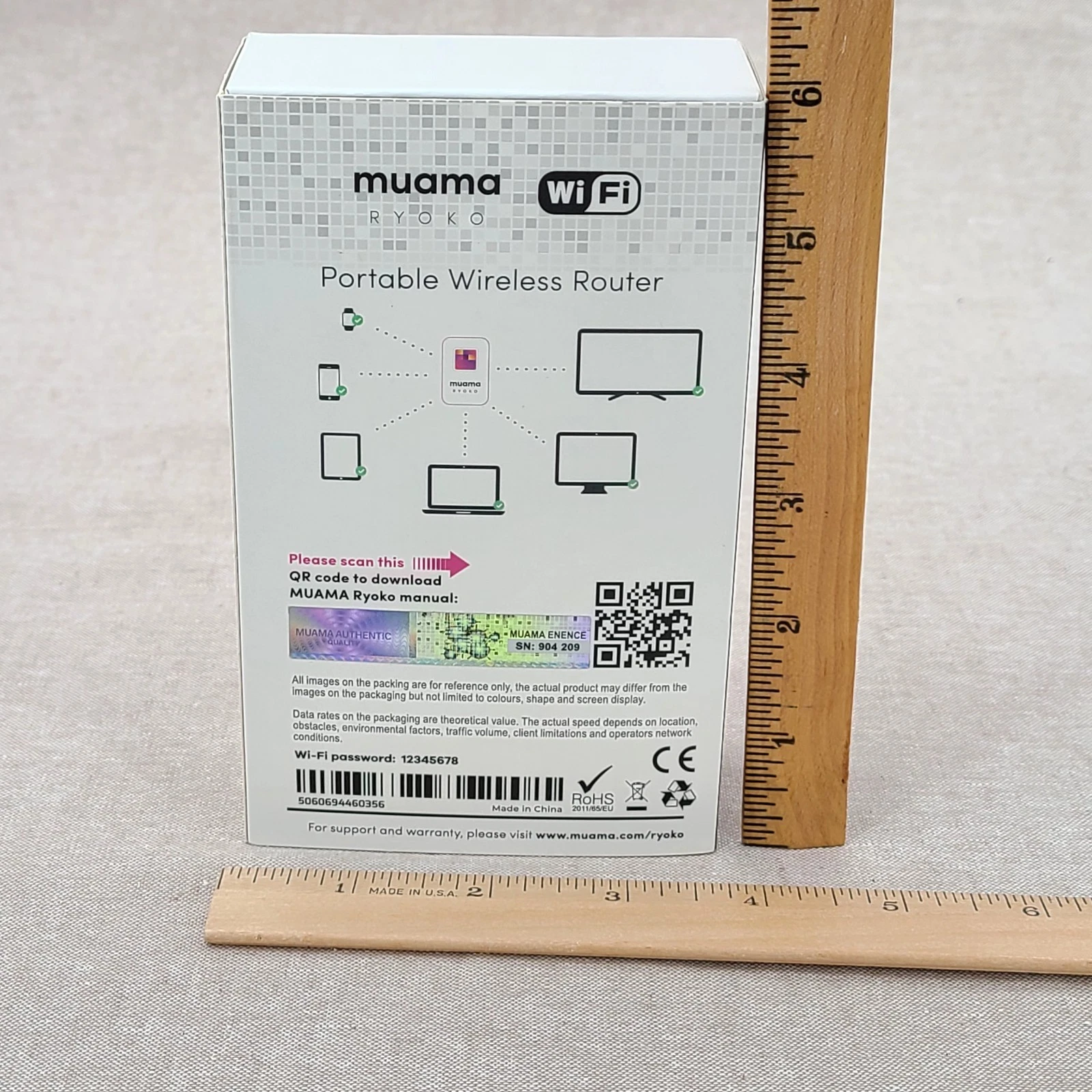 Muama Ryoko 4G-LTE Portable Wireless Wi-Fi Router Pocket Hot Spot NO SIM - product detail image 8