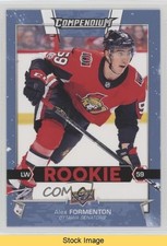 2017-18 Upper Deck Compendium Rookies Blue Alex Formenton #852 READ o1h