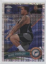 2011 Topps Chrome X-Fractor Mike Pouncey #66 9b4