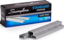 Swingline Staples, Standard Staplers For Desktop Staplers, 1/4 Length, 5000/Box