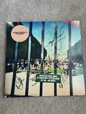 Tame Impala Lonerism Vinyl - Signed by Whole Band!