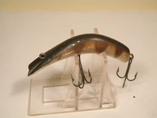 Kautzky Lazy Ike 3 Brown Rib crankbait lure