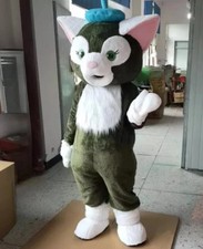 Cat Mascot Costume Adult Cartoon Outfit Halloween Cosplay Party Fancy Dress