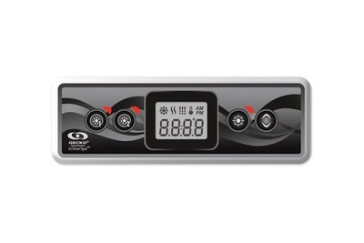 Whirlpool Bedienfeld Gecko IN.K300  2 Pumpen Y-Serie  4 Tasten