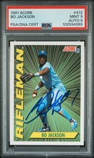 Bo Jackson Rookie Cards and Memorabilia Guide 54