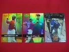 KEN GRIFFEY JR 3 DIFF PREMIUM BASEBALL CARD LOT BOWMAN'S BEST PINNACLE CERTIFIED