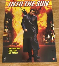 Into the sun Steven seagal Original Video DVD Shop VHS Poster 2004