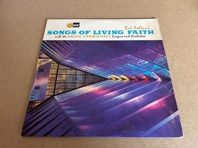 Bob Ashton's Songs of Living Faith Ralph Carmichael Singers &Orchestra Gospel LP