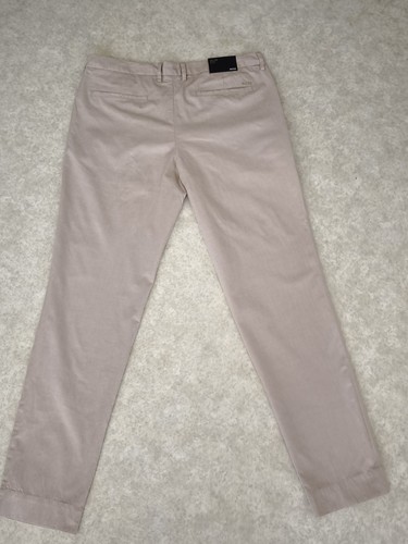 HUGO BOSS Chino Hose Kaito Gr. 50(33/32) Beige Slim Fit, NEU, Etikett - Bild 2 von 7