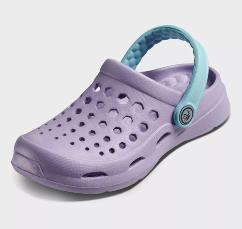 Joybees Kinder Dylan Slipper Clogs - Himmelblau/Flieder Lila - Größe wählbar - Bild 3 von 5