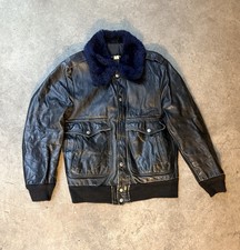 Harley-Davidson 1970s Vintage Leather Bomber Jacket Men's Size M USA Made