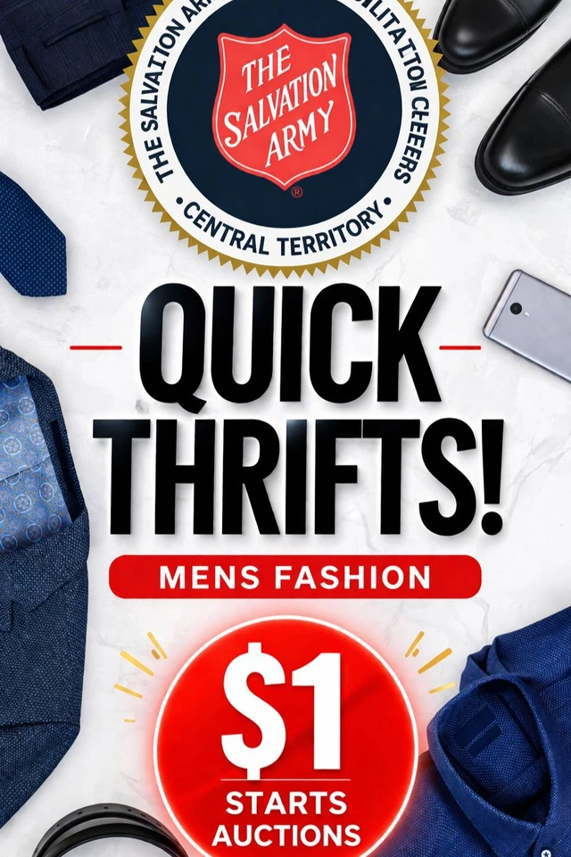 $1 STARTS!  Men’s Fashion Steals! Don’t Miss!