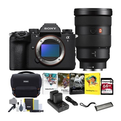Sony Alpha 1 Mark II Mirrorless Lens Camera with FE 28-70mm f/2 GM Lens Bundle