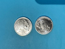 1 oz. Troy .999 BUFFALO Fine Silver Round
