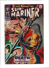 SUB-MARINER #6 (1968) - John Buscema - 2nd Tiger Shark