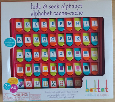 Alphabet  Cache Cache  Hide and Seek Alphabet Lernspiel Ab 3+