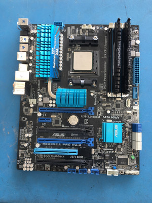 Asus M5A99FX Pro R2.0 ATX Motherboard AMD FX CPU 8GB Mem I/O Shield Fan