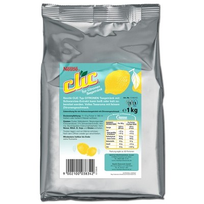 (8,19 /1kg) Nestle Clic Citronen-Tee instant 1000g Beutel
