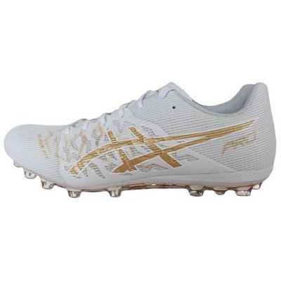 ASICS DS LIGHT ACROS PRO 3 Soccer Shoes Unisex White Gold