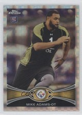 2012 Topps Chrome Retail X-Fractor Mike Adams #197 0b0