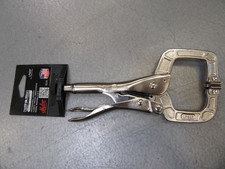 Malco Eagle Grip LP8SP Made in USA 8" Locking C-Clamp Swivel Pad Discontinued