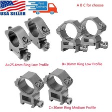 30mm Rings Middle/Low Profile Scope Mount/Scope Mount 1" Ring Picatinny Mount