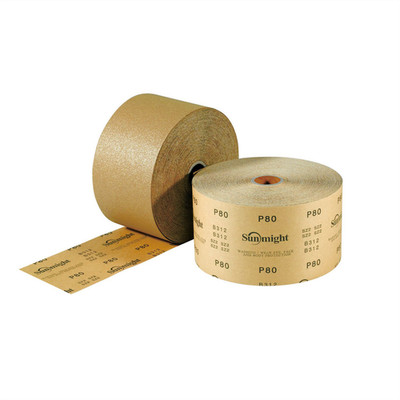 Sunmight 6108 Gold PSA Sanding Roll 2-3/4 x 45 Yard Grit 120 Open Coat