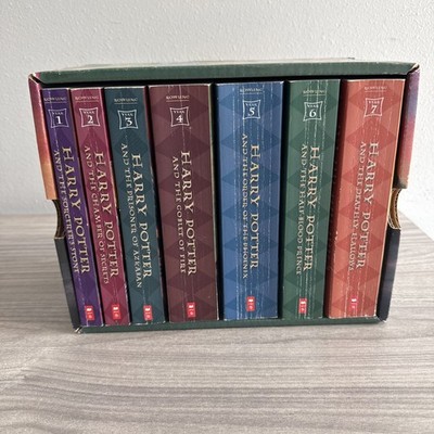 Harry Potter The COMPLETE SERIES by JK Rowling Paperback Box Set Books 1-7