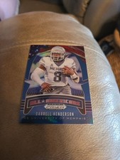 2020  Panini Prizm Draft Picks Darrell Henderson 90  AA  Memphis Blue