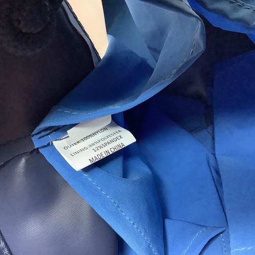 Peter Millar Crown Beverage Tote Cooler Drain Hole Holds 12 Cans Sport Navy Red - Picture 11 of 21