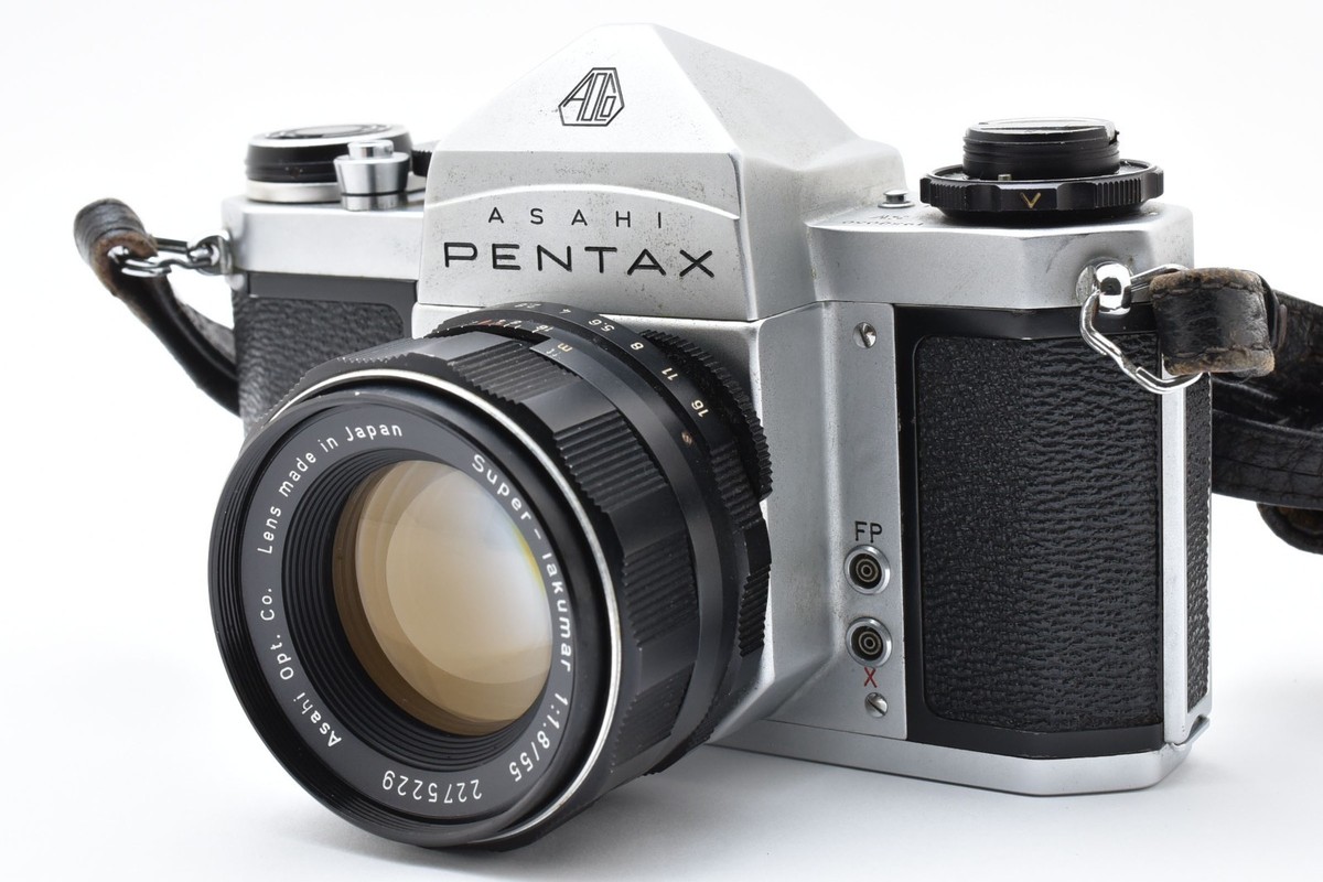 Exc+5]Asahi Pentax SV Film Camera Super Takumar 55mm F/1.8 From