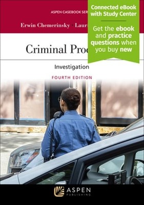 Criminal Procedure: Investigation [Connected eBook with Study Center]: Used