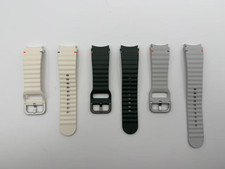 OEM Samsung Galaxy Watch 7 Rubber  Sport Band SM / ML 3 Colors   Excellent