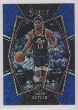 2021 Panini Select Premier Level Blue Shimmer Prizm Jared Butler Rookie RC 0y59