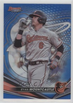 2022 Bowman's Best Blue Refractor 34/150 Ryan Mountcastle #58 1j7t