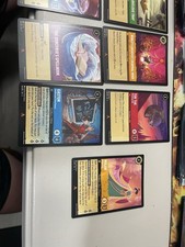 Disney Lorcana EN2 Rise Of The Floodborn 9 Rare Card Lot