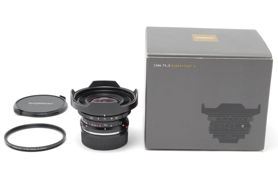 【TOP MINT Box】Voigtlander Ultra Wide Heliar 12mm F5.6 ASPH II Leica M Lens JAPAN - Image 2 of 4