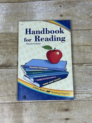 Abeka Handbook for Reading Phonics Textbook Grades 1 3