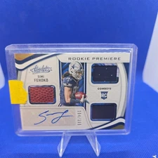2021 Panini Absolute #241 Simi Fehoko Rookie Premiere RPA /399 Cowboys Cardinals