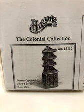 NIP Dollhouse Miniature HOUSEWORKS Colonial Corner Cupboard Kit #13110 1:12