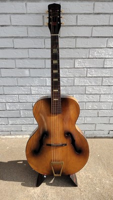 1941 Carmencita Archtop Acoustic Guitar-JW Johnson-w/Bag! -LL