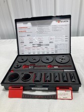 Wurth 19-76 Mm Hole Saw Set With Accessories 0964632901