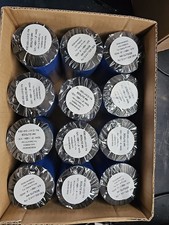 Case 12 6.00" X 1476' Thermal Transfer Ribbons Zebra 1" Core 12 Rolls Wax