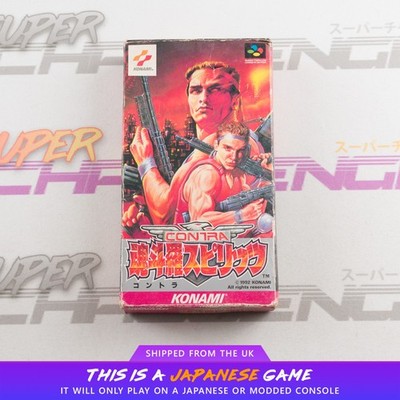 Contra Spirits SFC Nintendo Super Famicom NTSC-J Japanisch | UK-Verkäufer